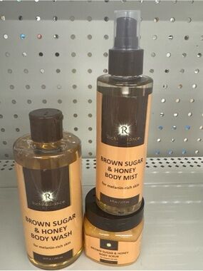 Rich Radiance Brown Sugar & Honey Body Mist — Brown